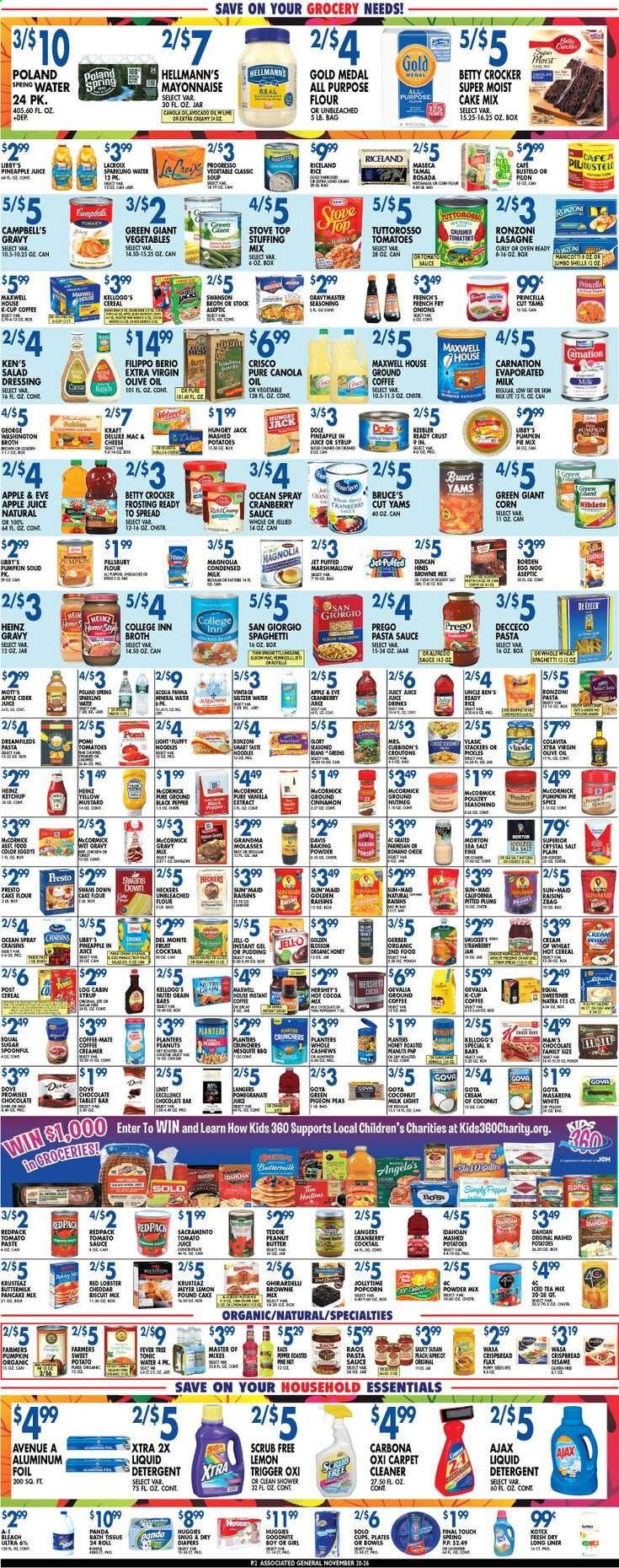 Associated Supermarkets Weekly Ad Flyer November 20 to November 26