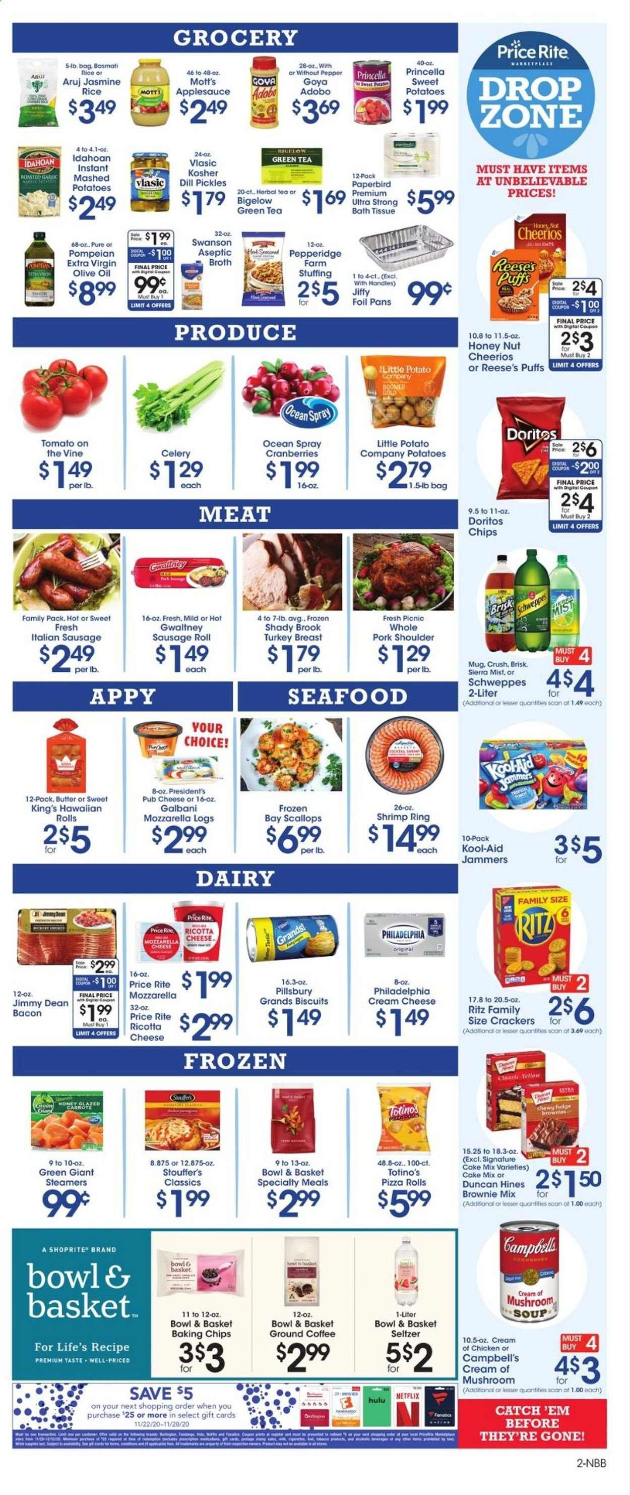 Price Rite (CT, MA, MD, NH, NJ, NY, PA, RI) Weekly Ad Flyer November 20 to November 26