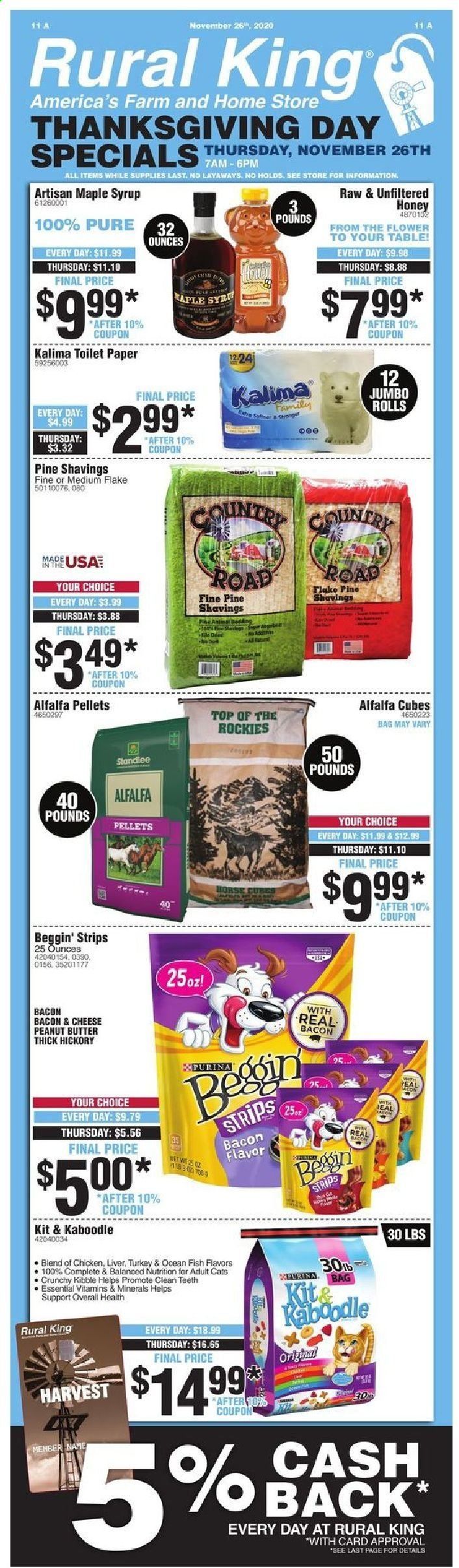 Rural King Weekly Ad Flyer November 26 to November 27