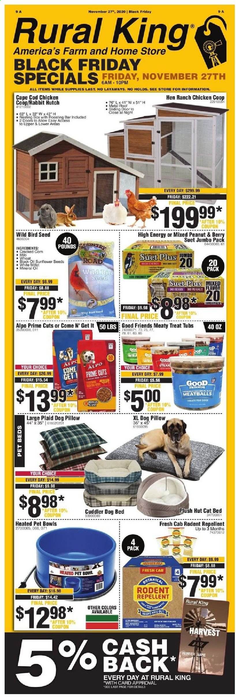 Rural King Weekly Ad Flyer November 26 to November 27