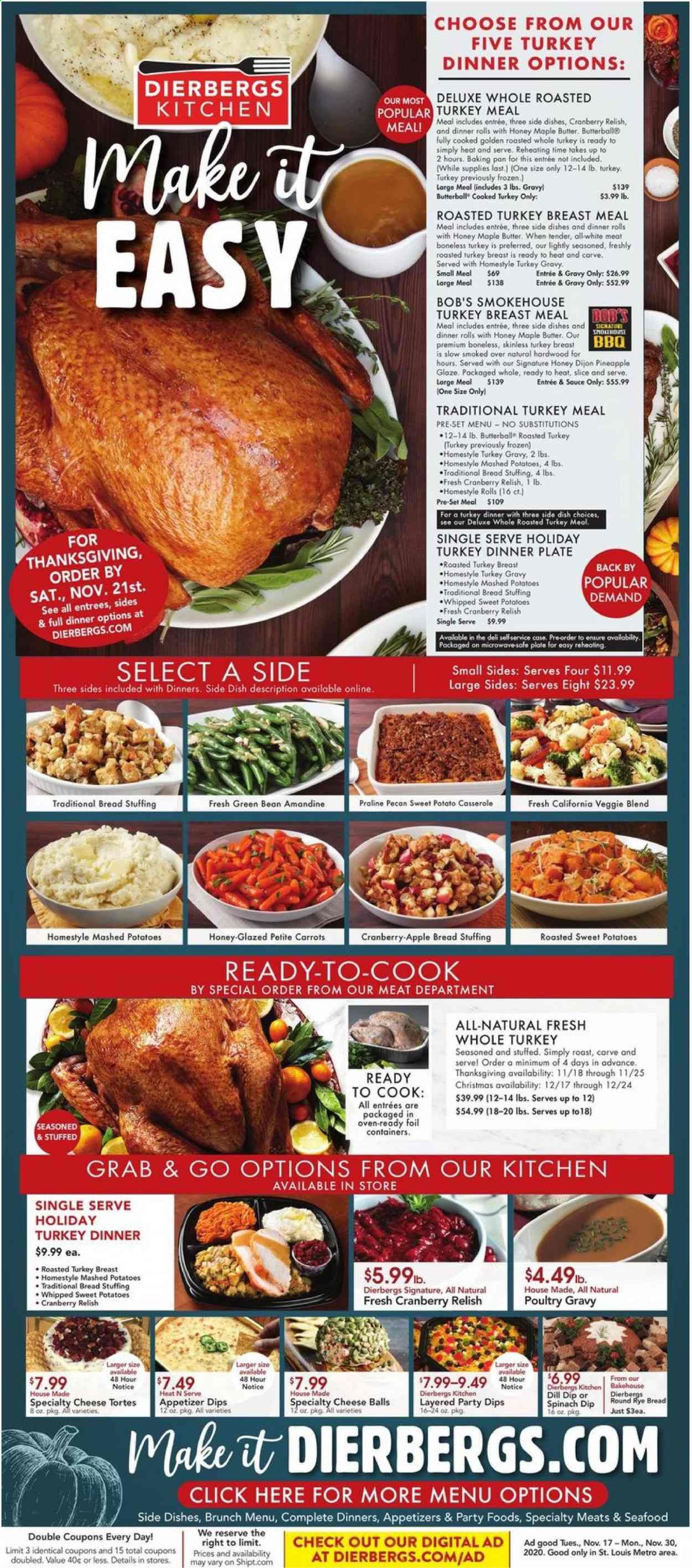 Dierbergs (IL, MO) Weekly Ad Flyer November 17 to November 30