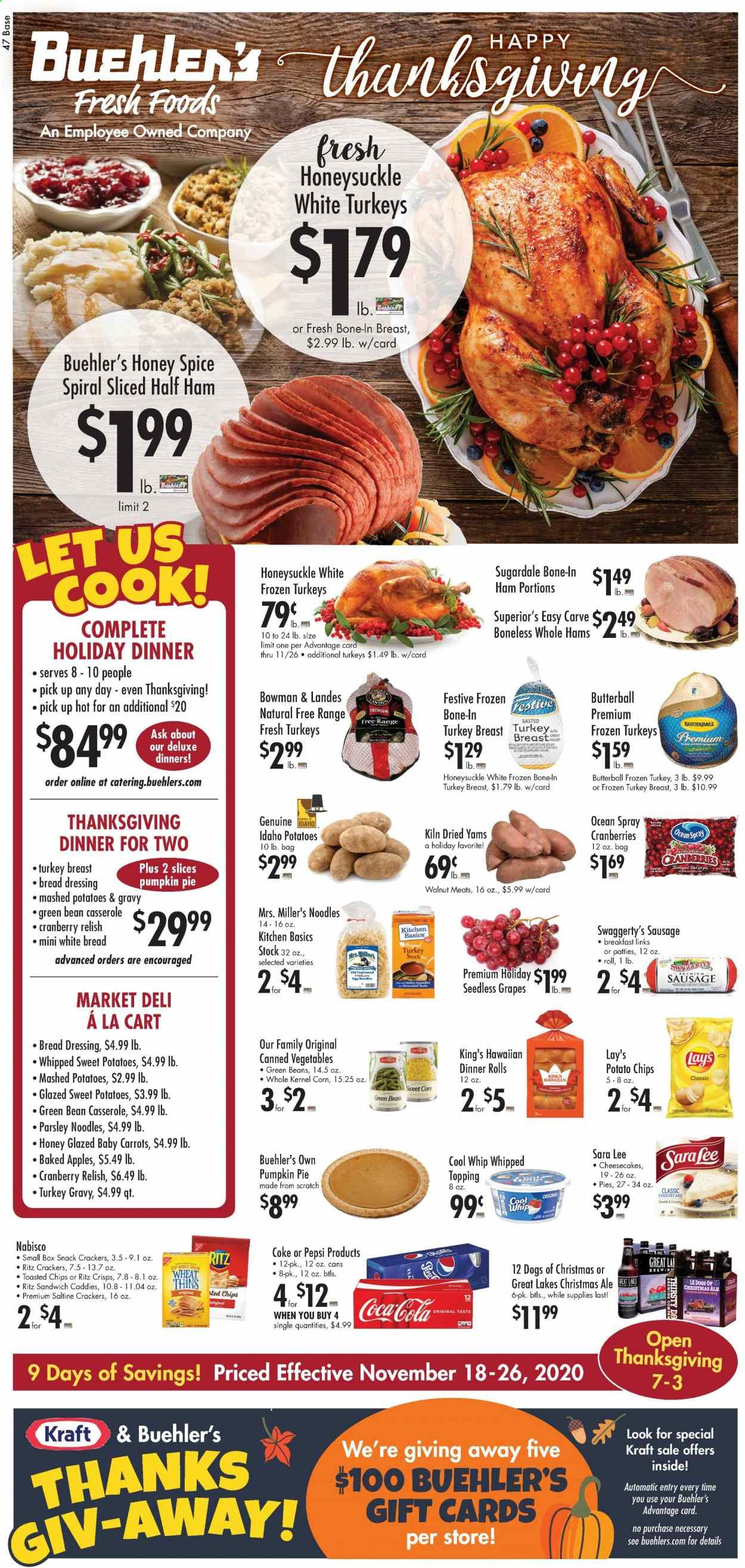 Buehler's Weekly Ad Flyer November 18 to November 26
