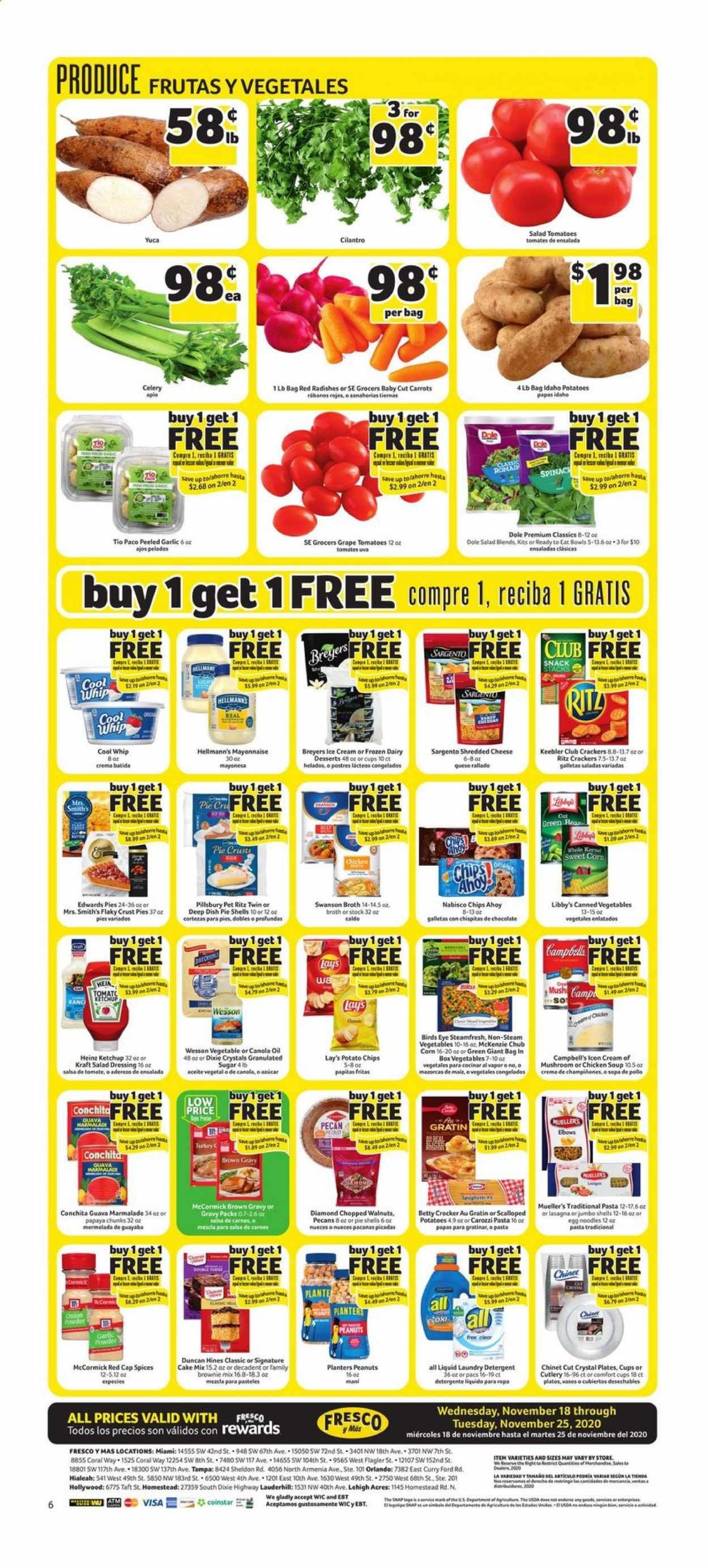 Fresco y Más Weekly Ad Flyer November 18 to November 25