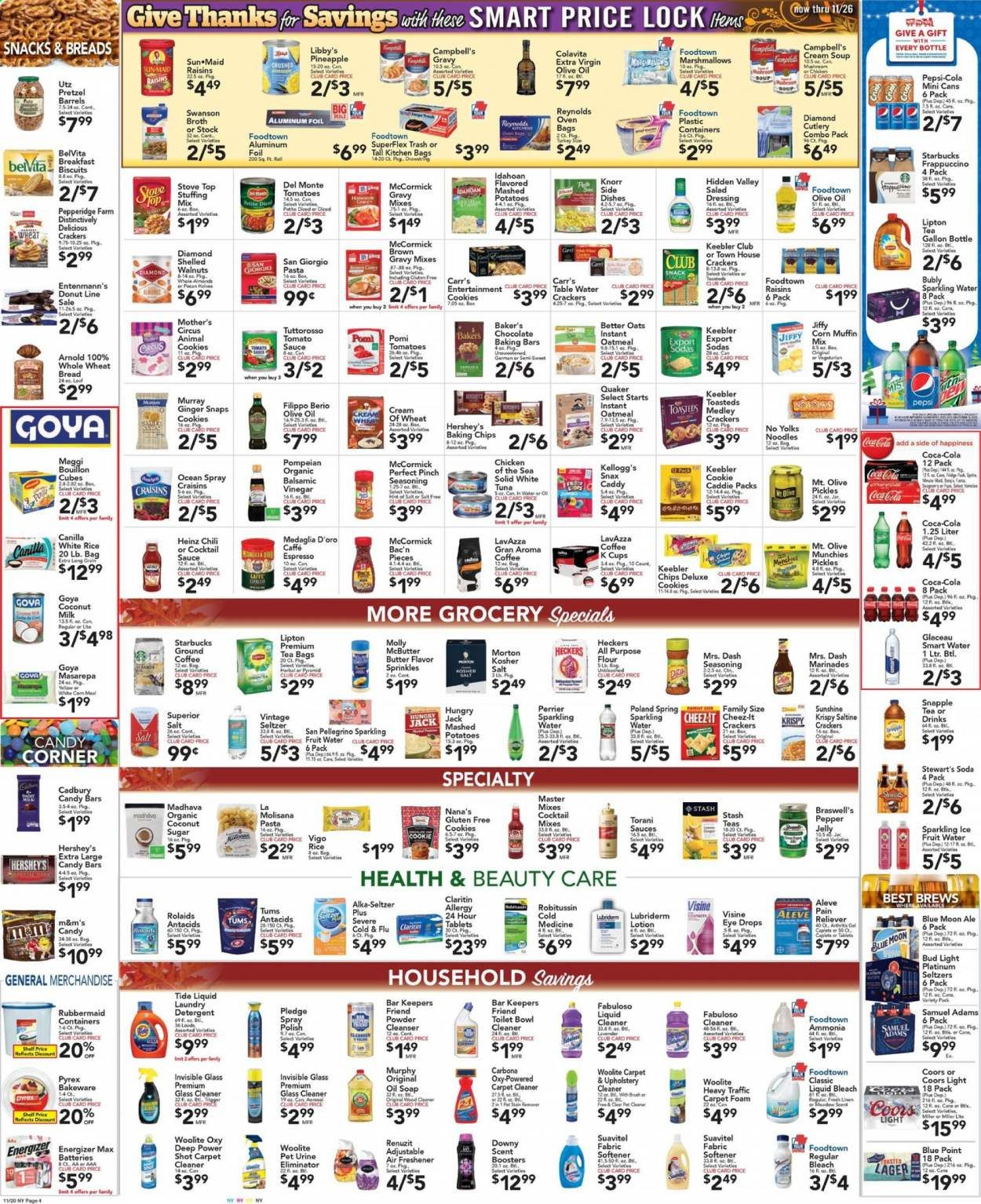 Foodtown (NJ, NY, PA) Weekly Ad Flyer November 20 to November 26