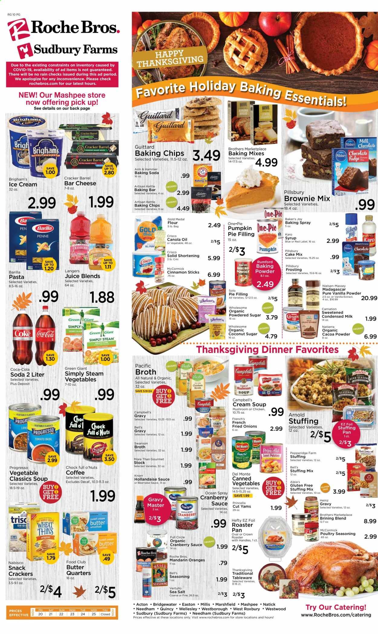Roche Bros. (MA) Weekly Ad Flyer November 20 to November 25