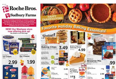 Roche Bros. (MA) Weekly Ad Flyer November 20 to November 25