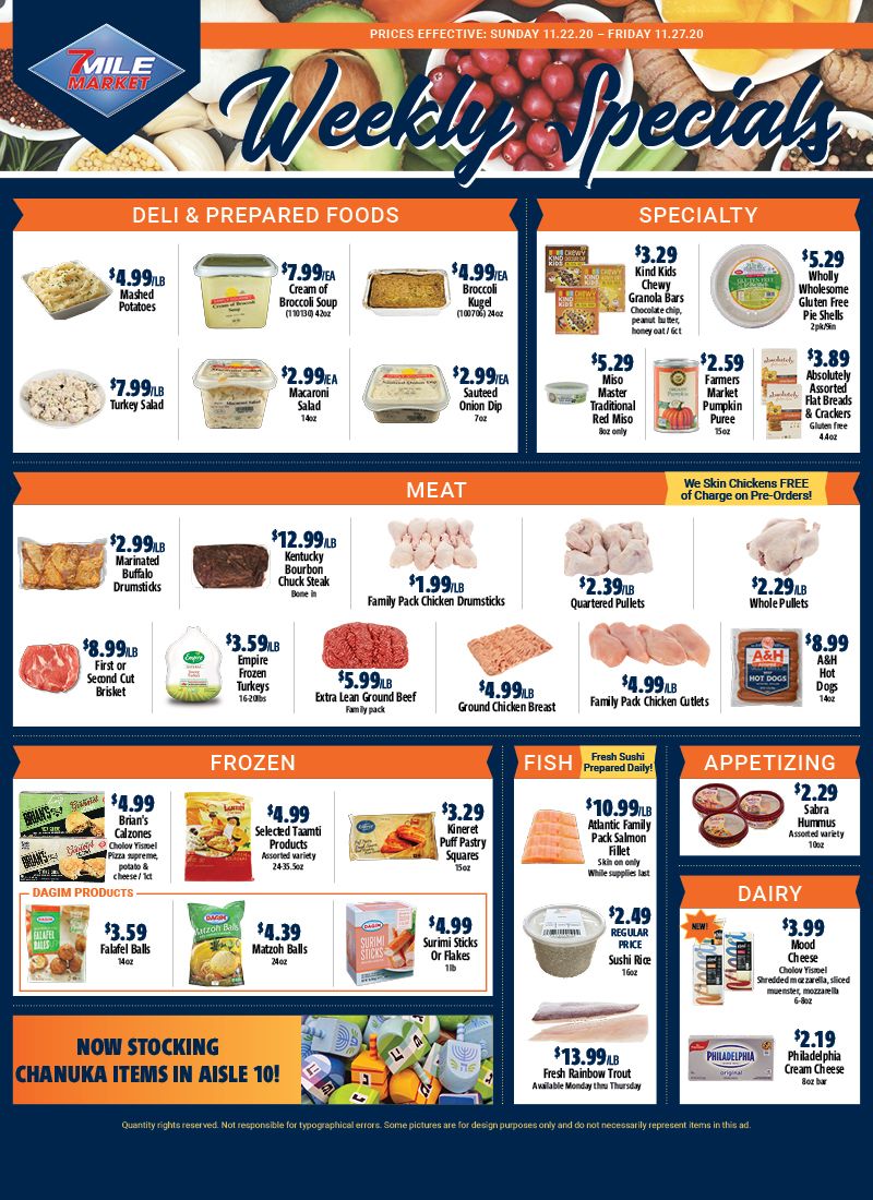 7 Mile Market Weekly Ad Flyer November 22 to November 27, 2020