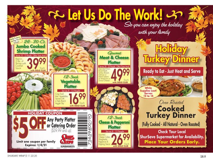 Gerrity's Supermarket Thanksgiving Weekly Ad Flyer November 22 to November 28, 2020