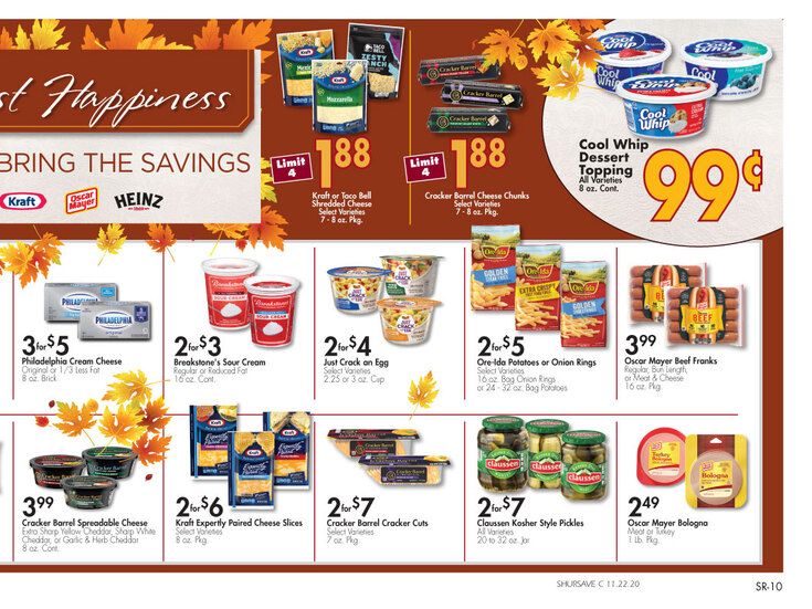 Gerrity's Supermarket Thanksgiving Weekly Ad Flyer November 22 to November 28, 2020