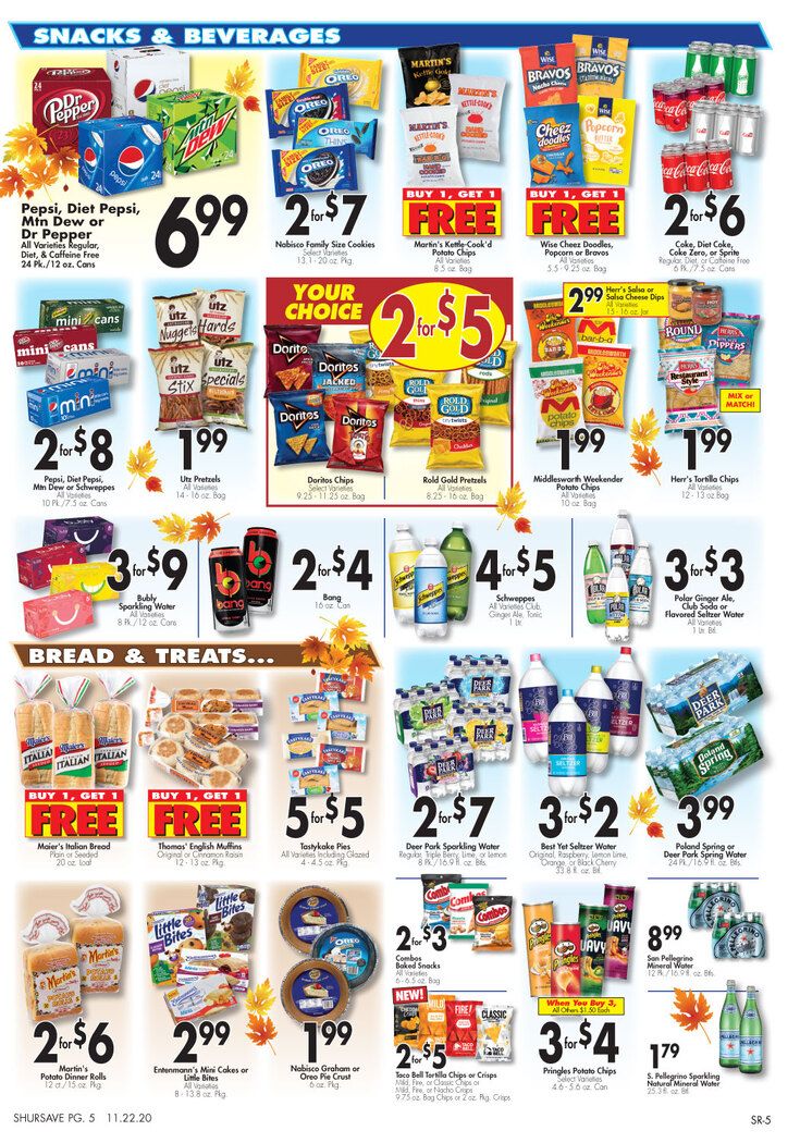 Gerrity's Supermarket Thanksgiving Weekly Ad Flyer November 22 to November 28, 2020