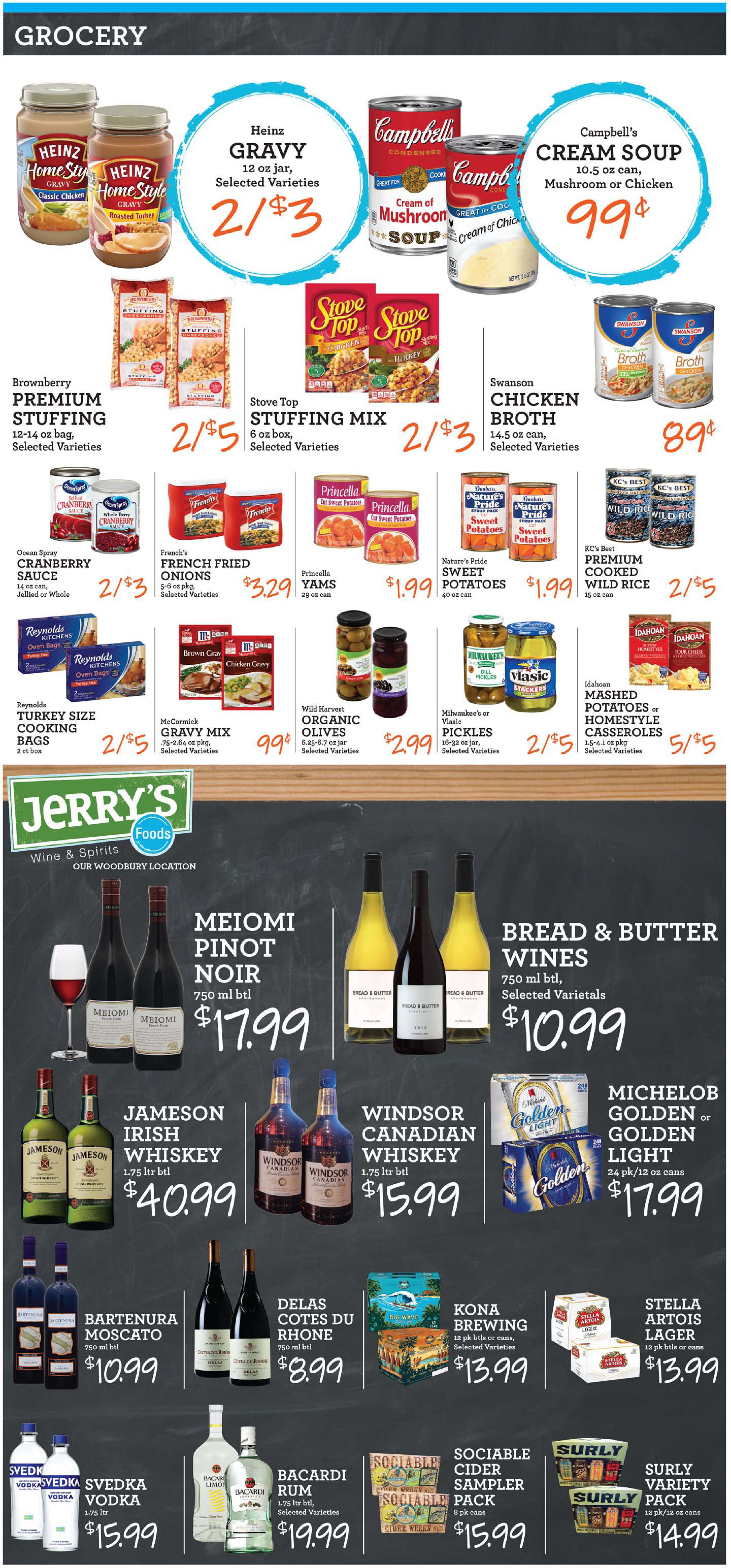 Jerry's Foods Thanksgiving Weekly Ad Flyer November 22 to November 28, 2020
