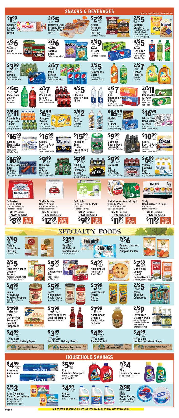 Met Foodmarkets Thanksgiving Weekly Ad Flyer November 22 to November 28, 2020