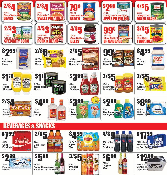 Wesselman's Thanksgiving Weekly Ad Flyer November 22 to November 28, 2020