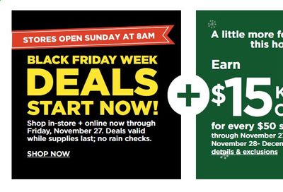 Kohl's Weekly Ad Flyer November 22 to November 27