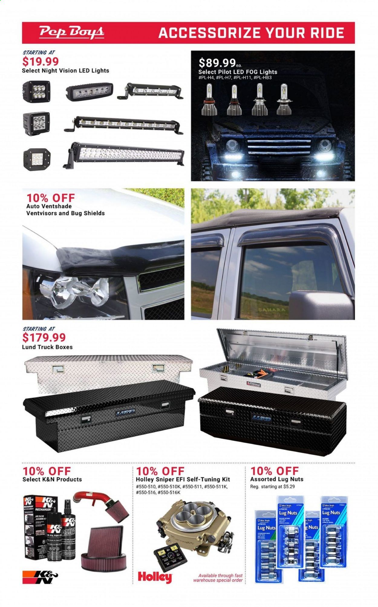 Pep Boys Weekly Ad Flyer November 22 to December 26