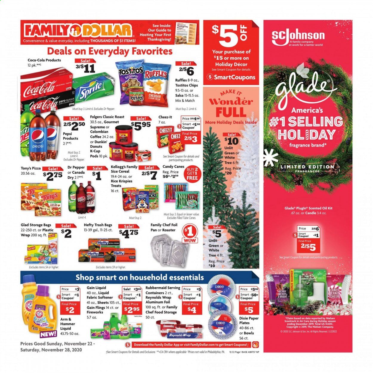 Family Dollar Weekly Ad Flyer November 22 to November 28
