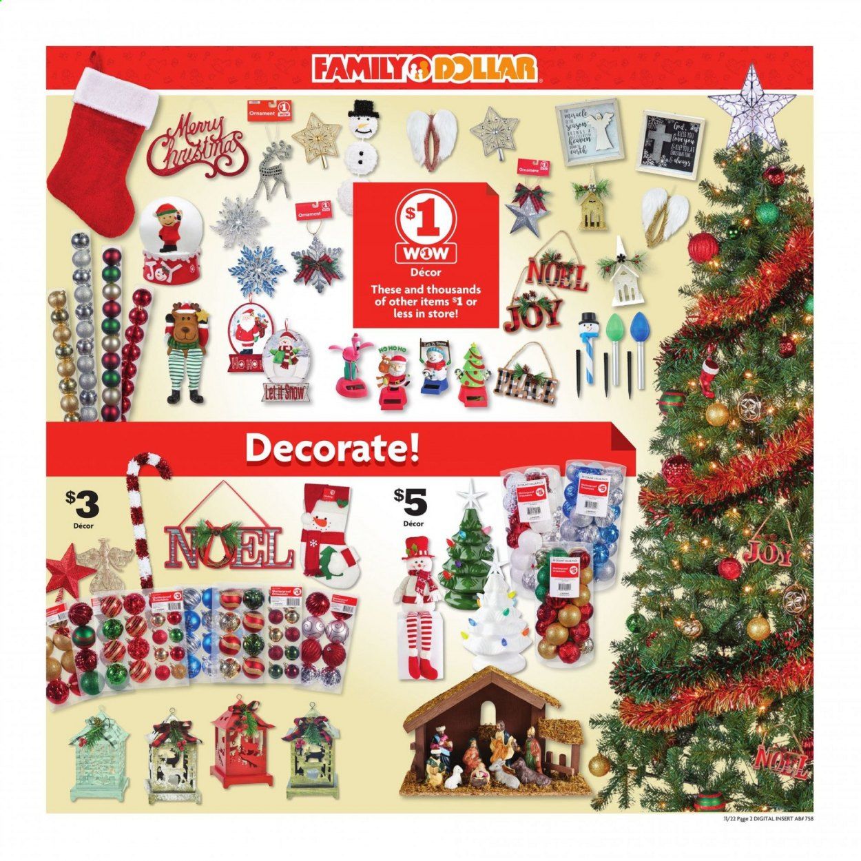 Family Dollar Weekly Ad Flyer November 22 to November 28