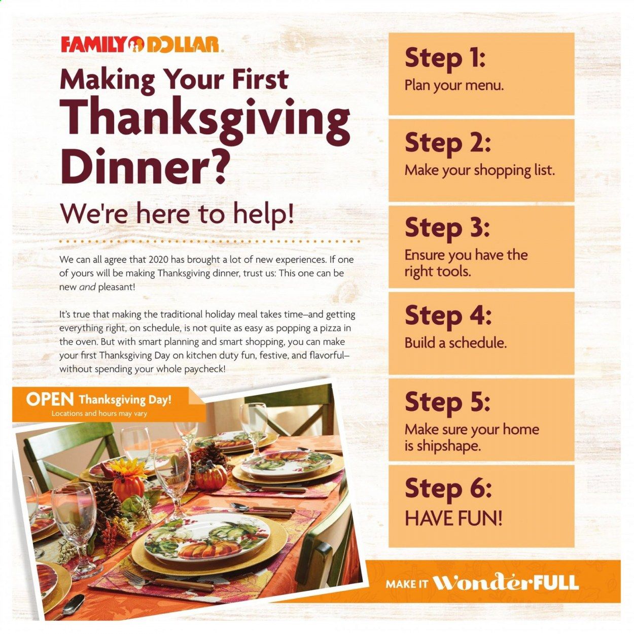 Family Dollar Weekly Ad Flyer November 22 to November 28