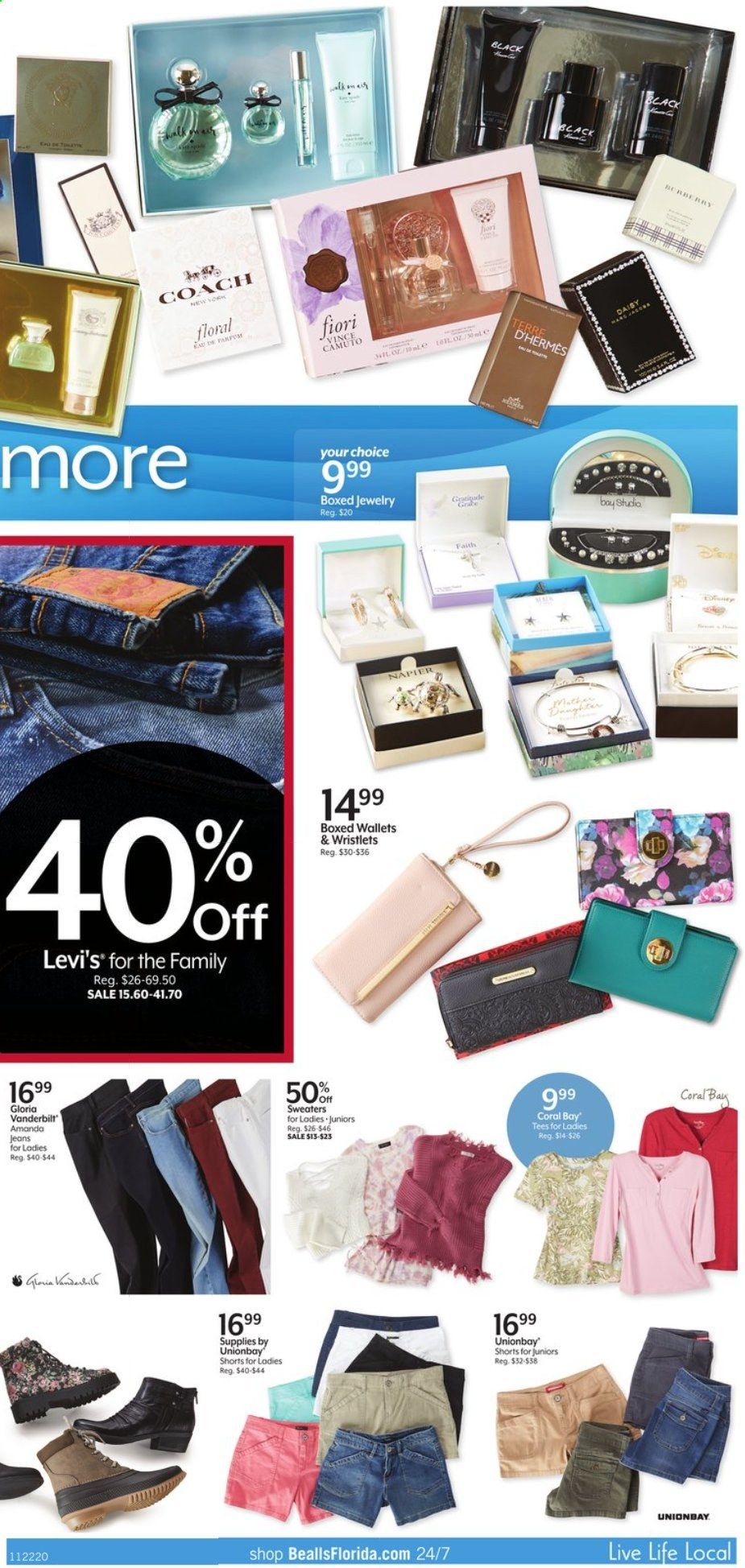 Bealls Florida Weekly Ad Flyer November 22 to November 28