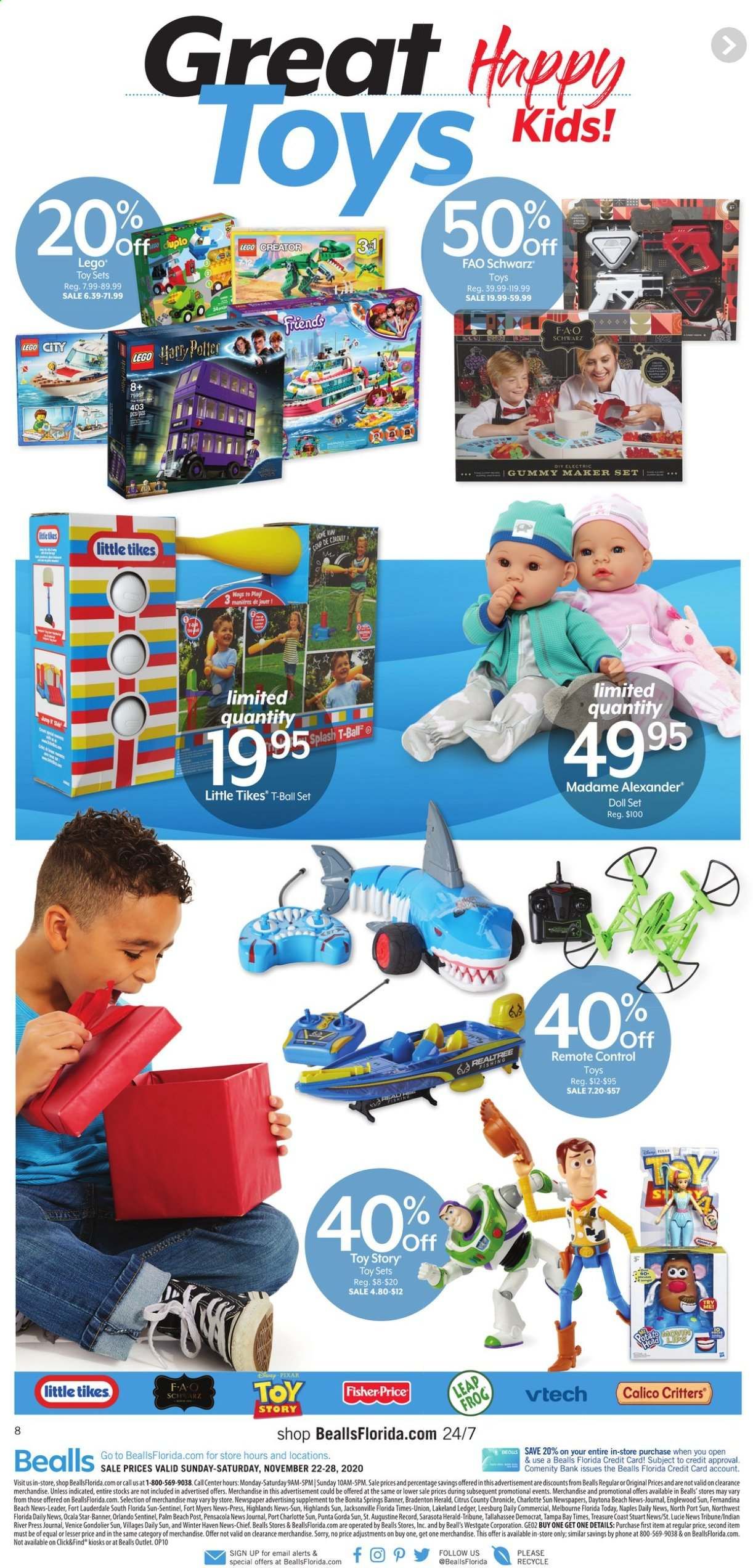 Bealls Florida Weekly Ad Flyer November 22 to November 28