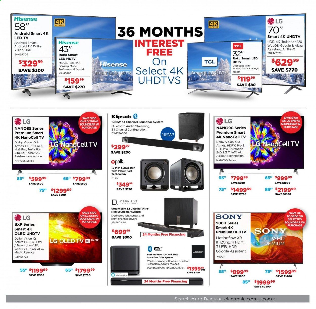 Electronic Express Weekly Ad Flyer November 22 to November 25