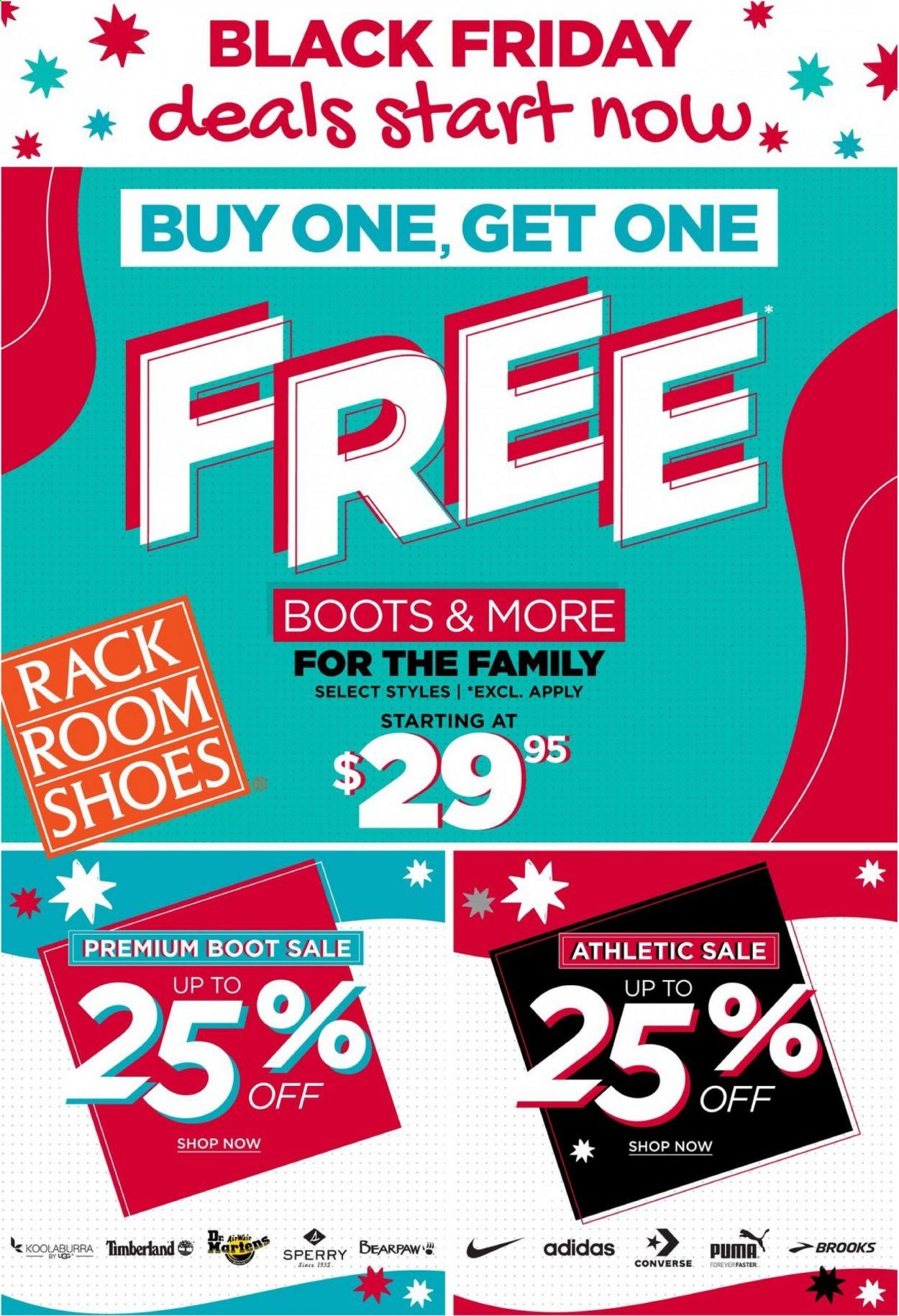 Rack Room Shoes Weekly Ad Flyer November 22 to November 29
