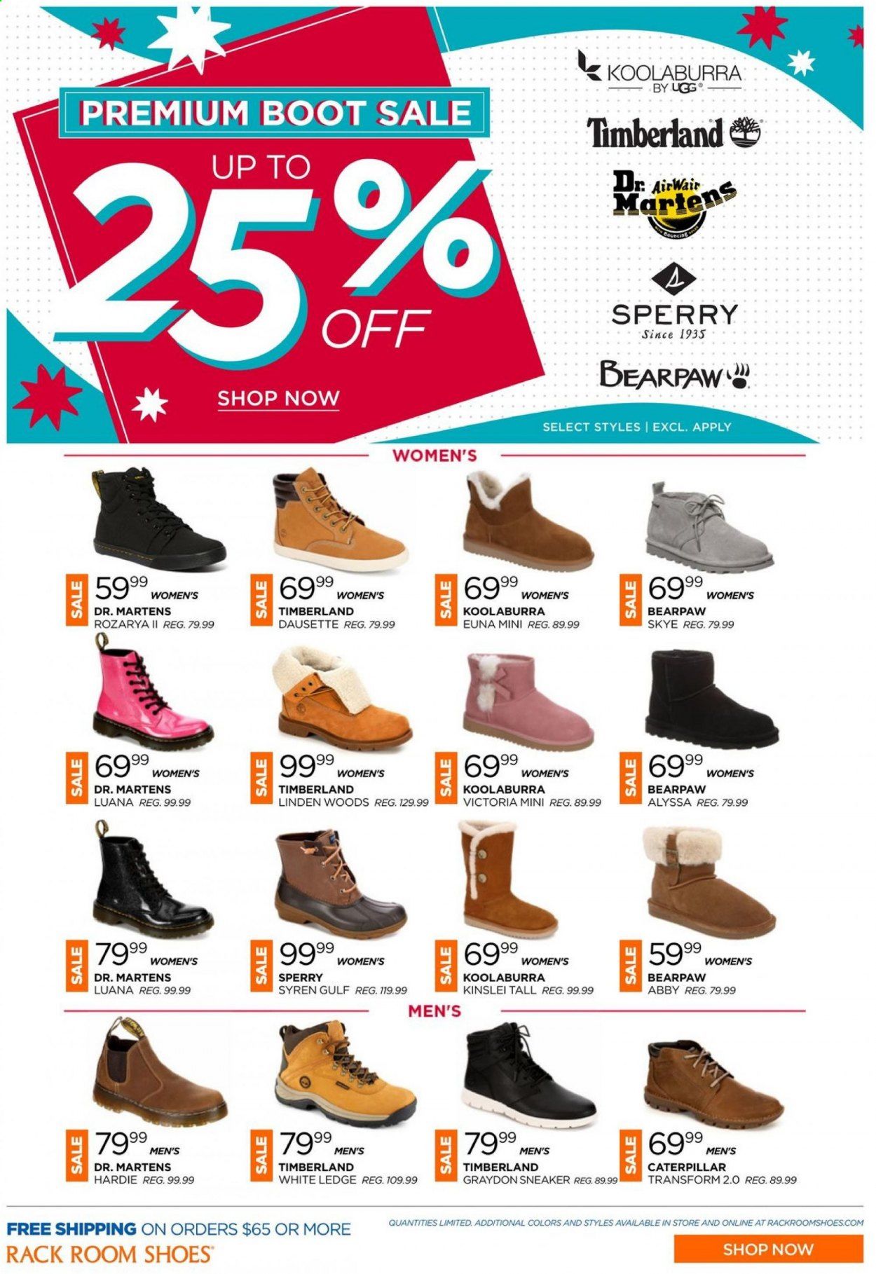 Rack Room Shoes Weekly Ad Flyer November 22 to November 29