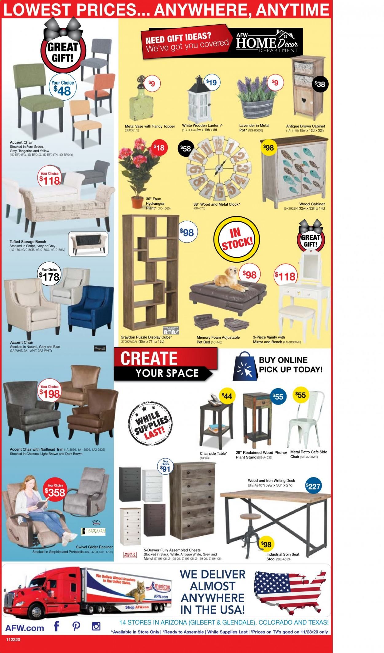 American Furniture Warehouse (AZ) Weekly Ad Flyer November 22 to November 28