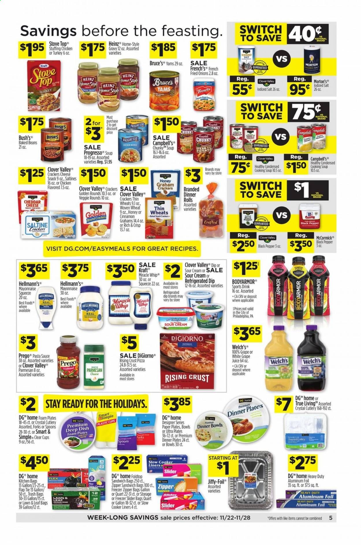 Dollar General (AL) Weekly Ad Flyer November 22 to November 28