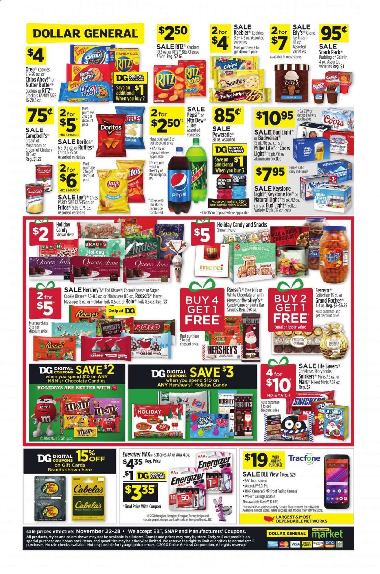 Dollar General (FL) Weekly Ad Flyer November 22 to November 28