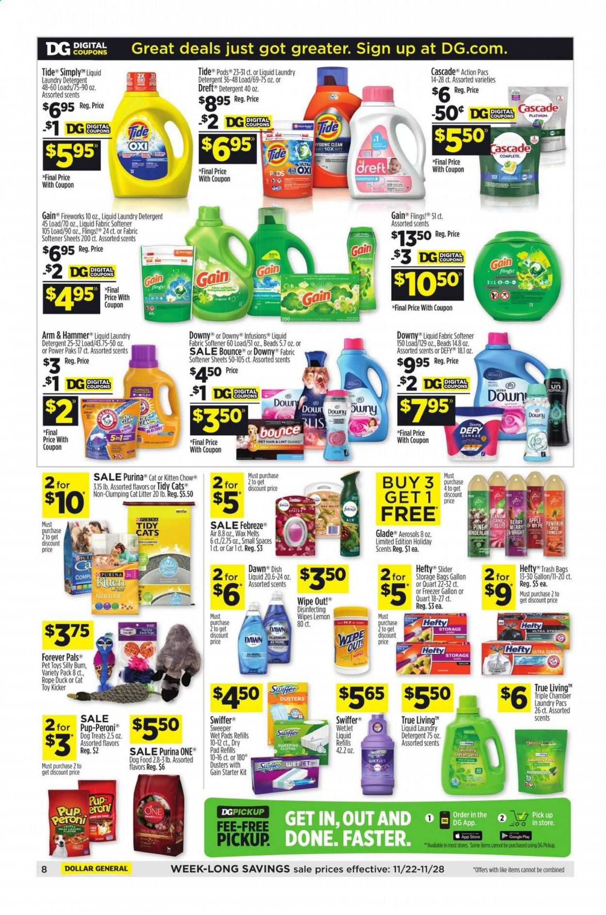 Dollar General (VA) Weekly Ad Flyer November 22 to November 28