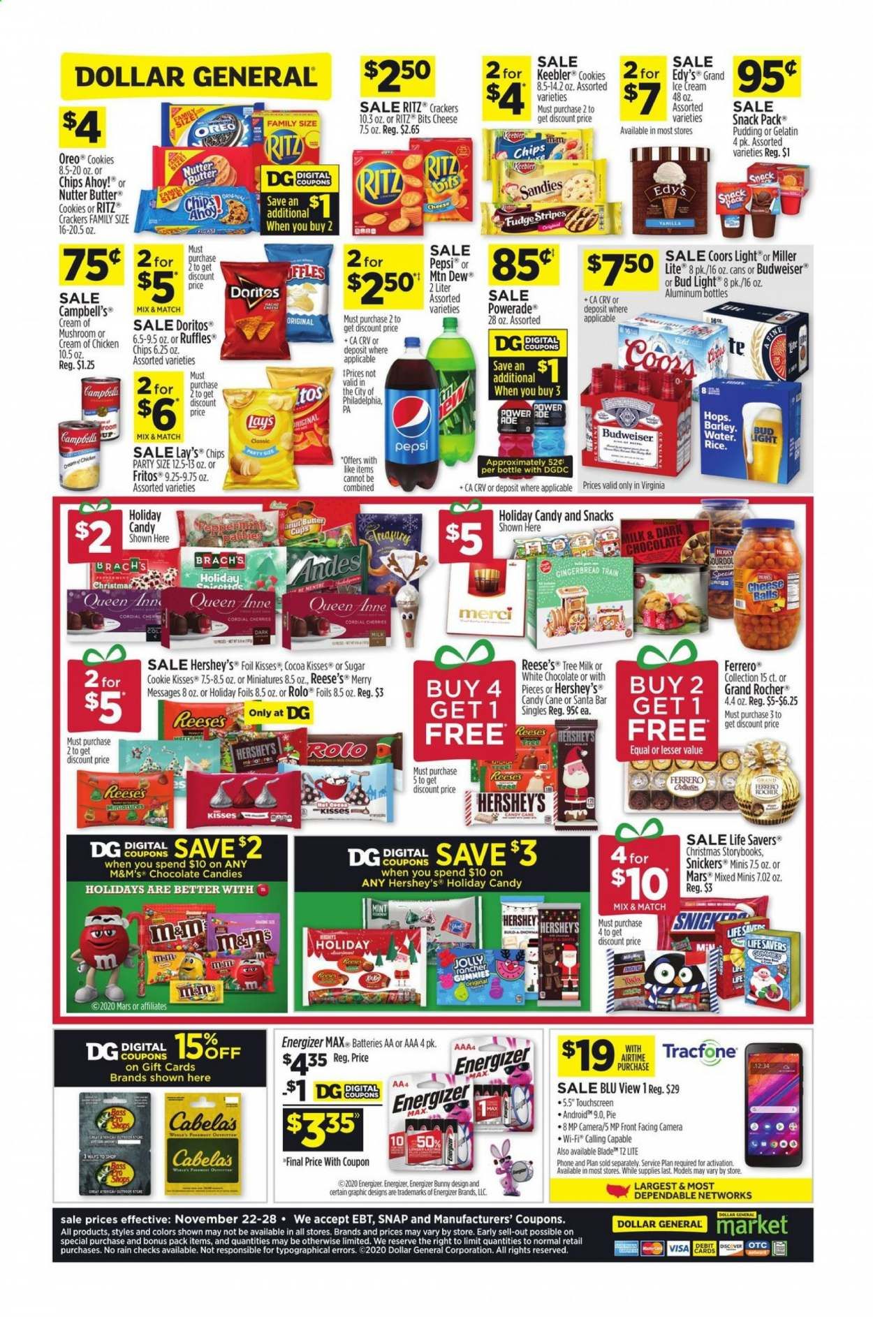 Dollar General (VA) Weekly Ad Flyer November 22 to November 28