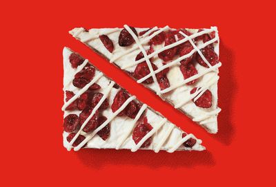 Starbucks Introduces the Holiday Themed Cranberry Bliss Bar