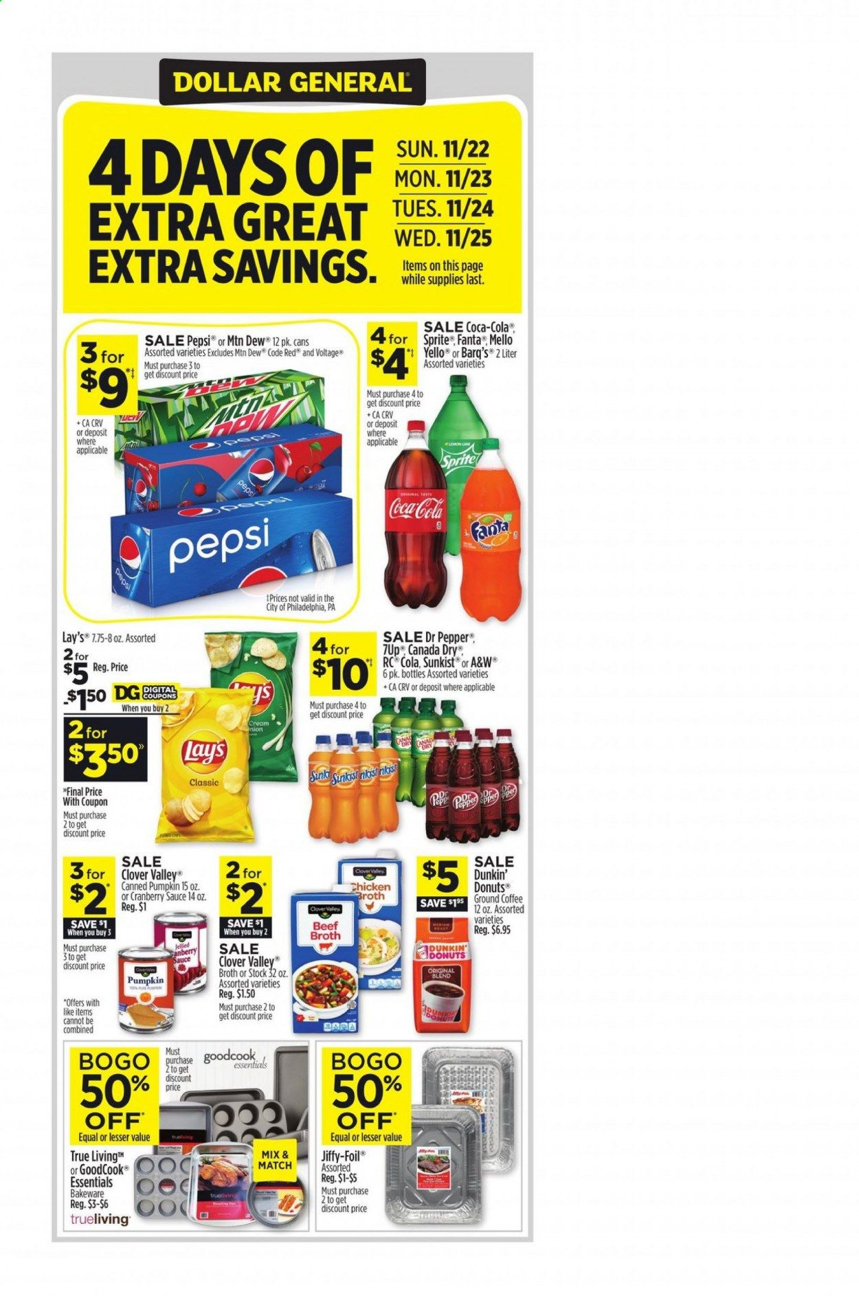 Dollar General (MS) Weekly Ad Flyer November 22 to November 28