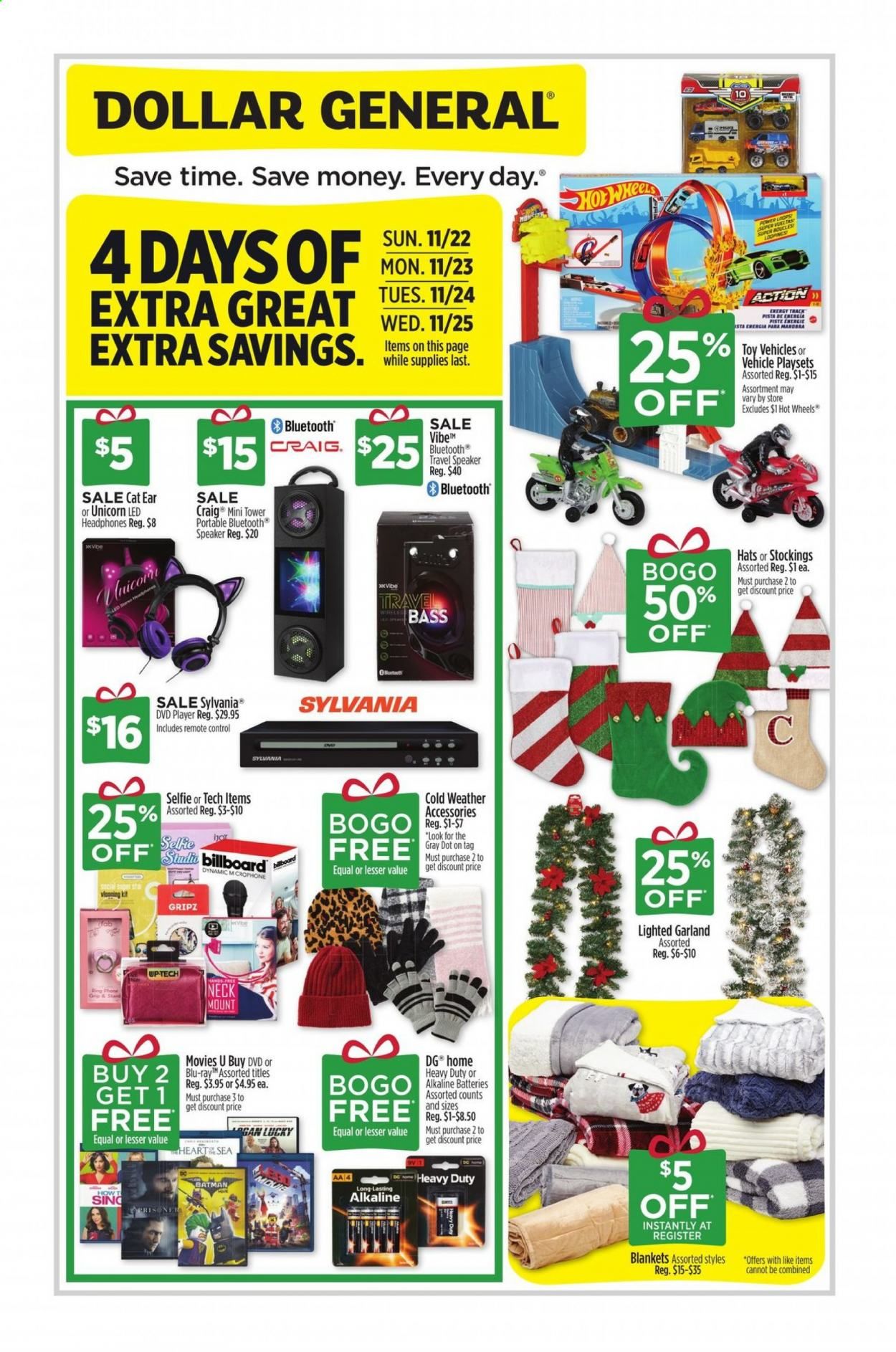 Dollar General (MS) Weekly Ad Flyer November 22 to November 28
