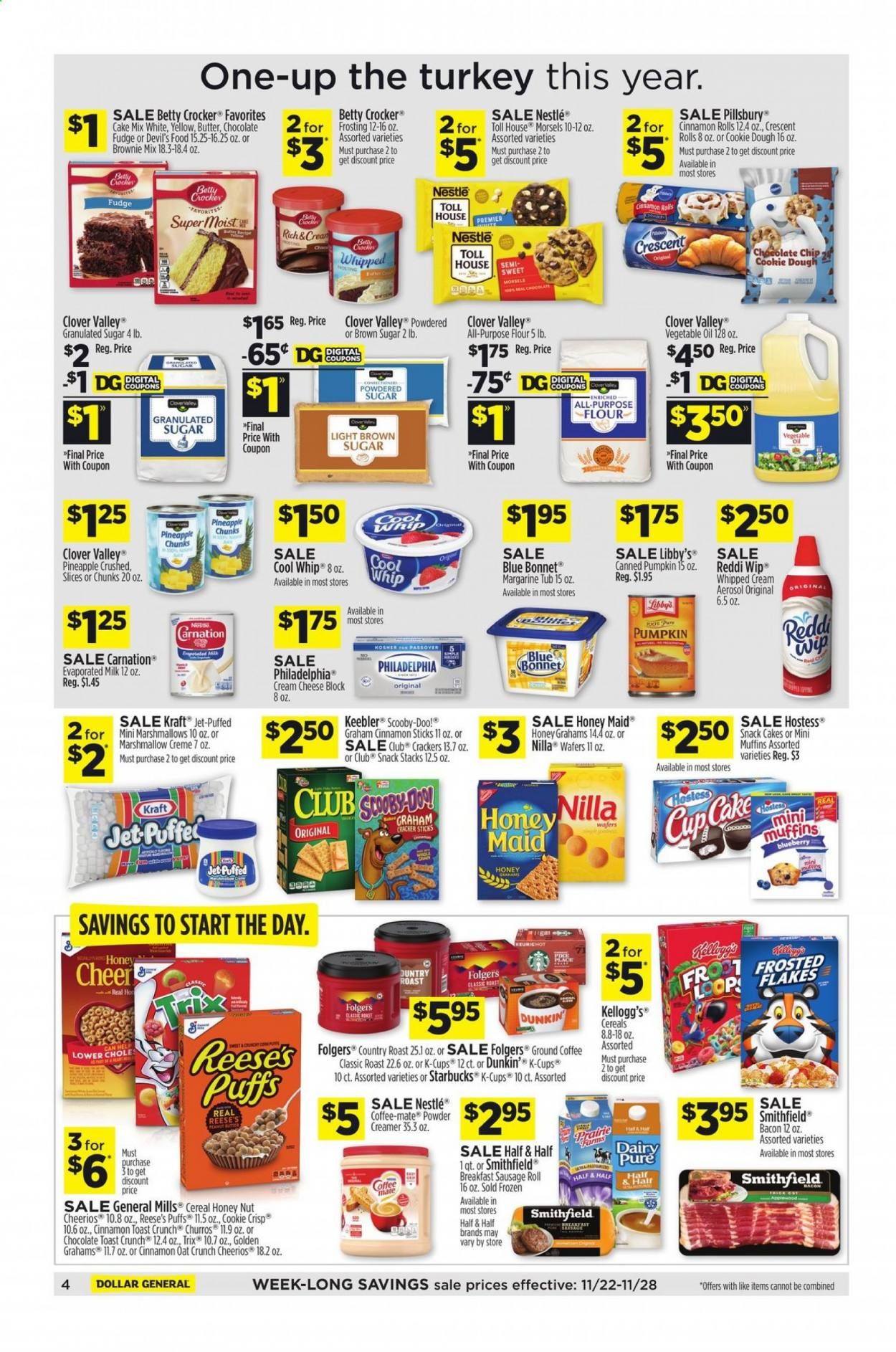Dollar General (AR, GA, KS, MI, PA, WI) Weekly Ad Flyer November 22 to November 28