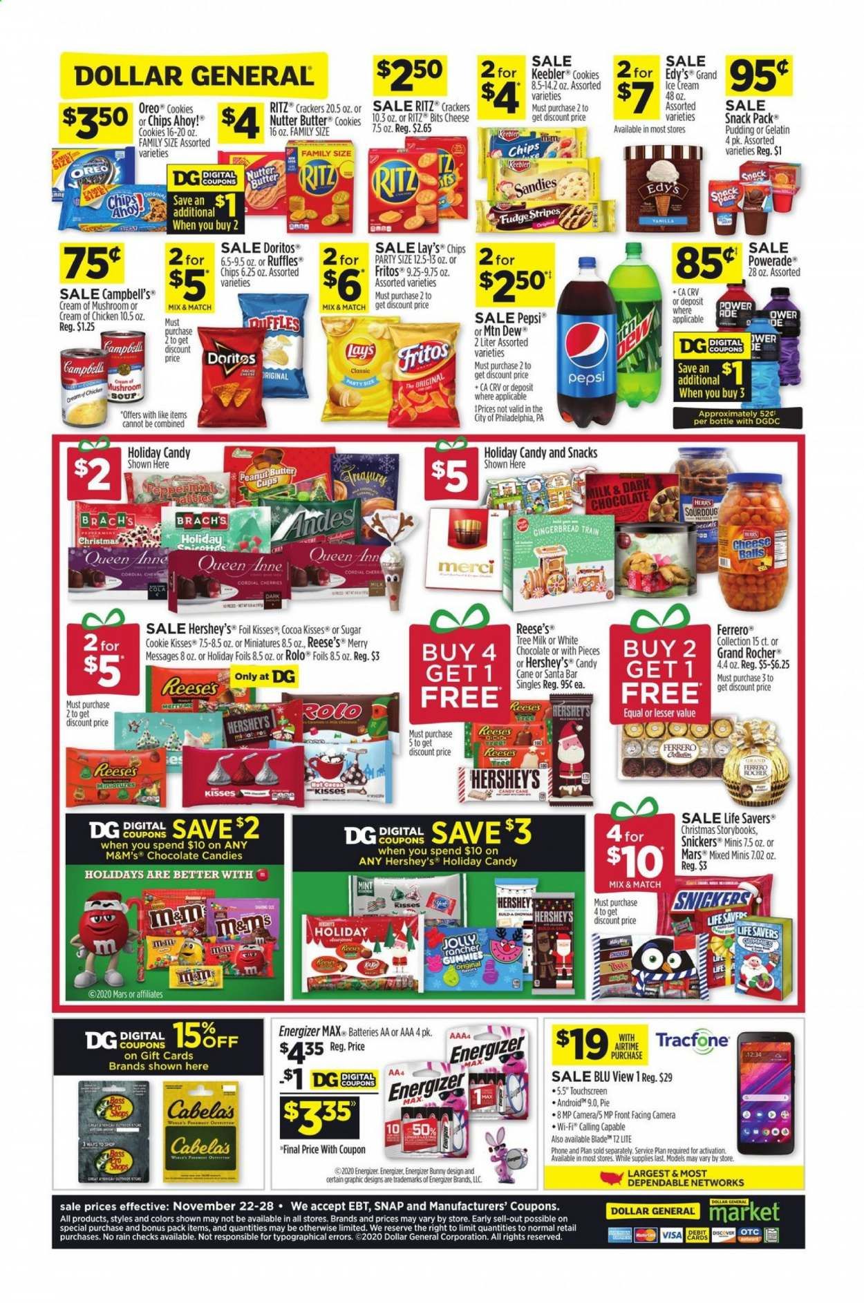 Dollar General (CT, GA, IL, IN, NY) Weekly Ad Flyer November 22 to November 28