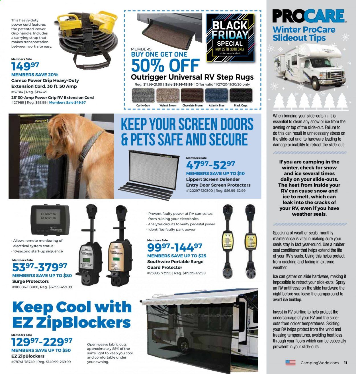 Gander RV & Outdoors Weekly Ad Flyer November 23 to December 27