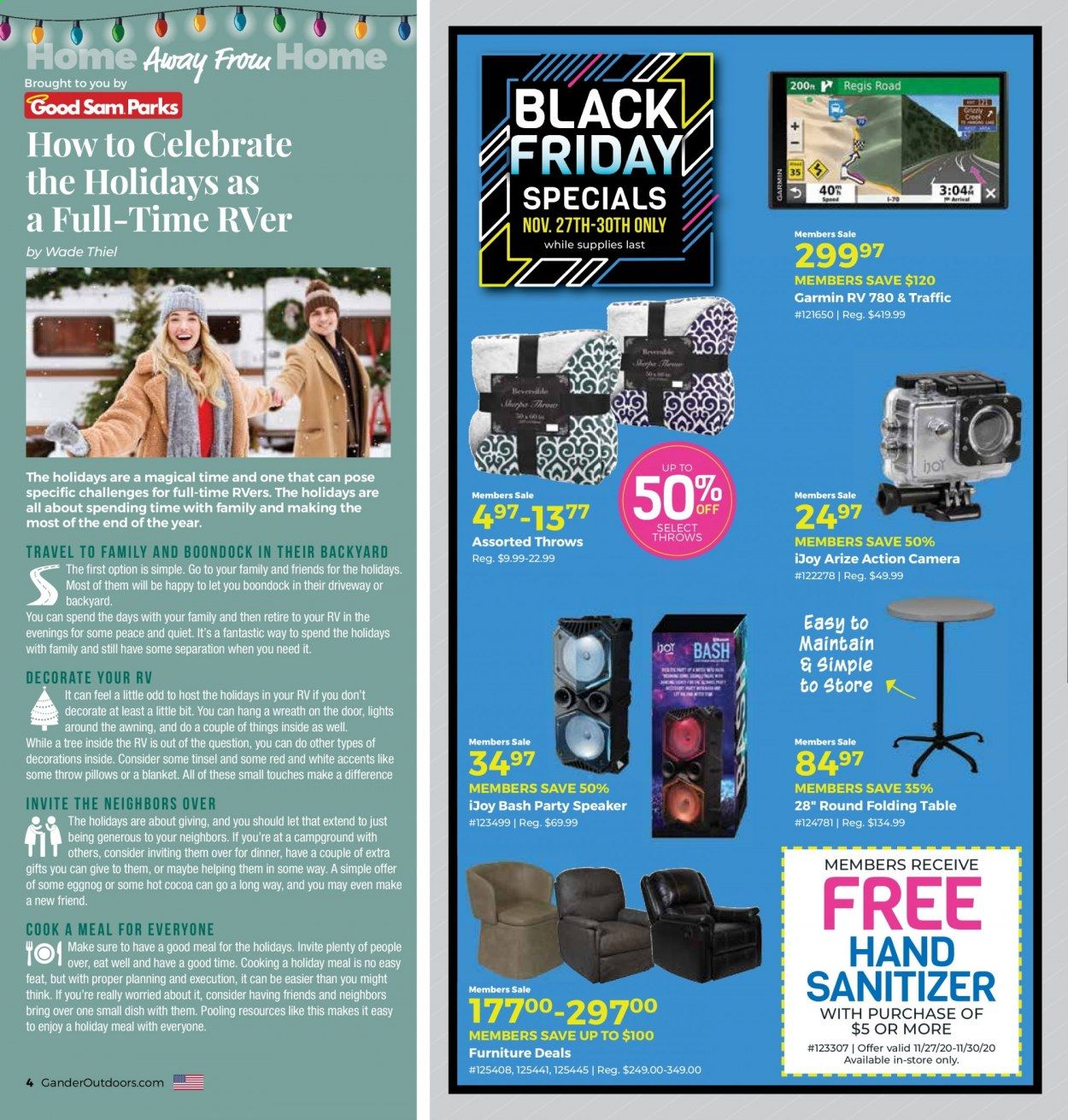 Gander RV & Outdoors Weekly Ad Flyer November 23 to December 27