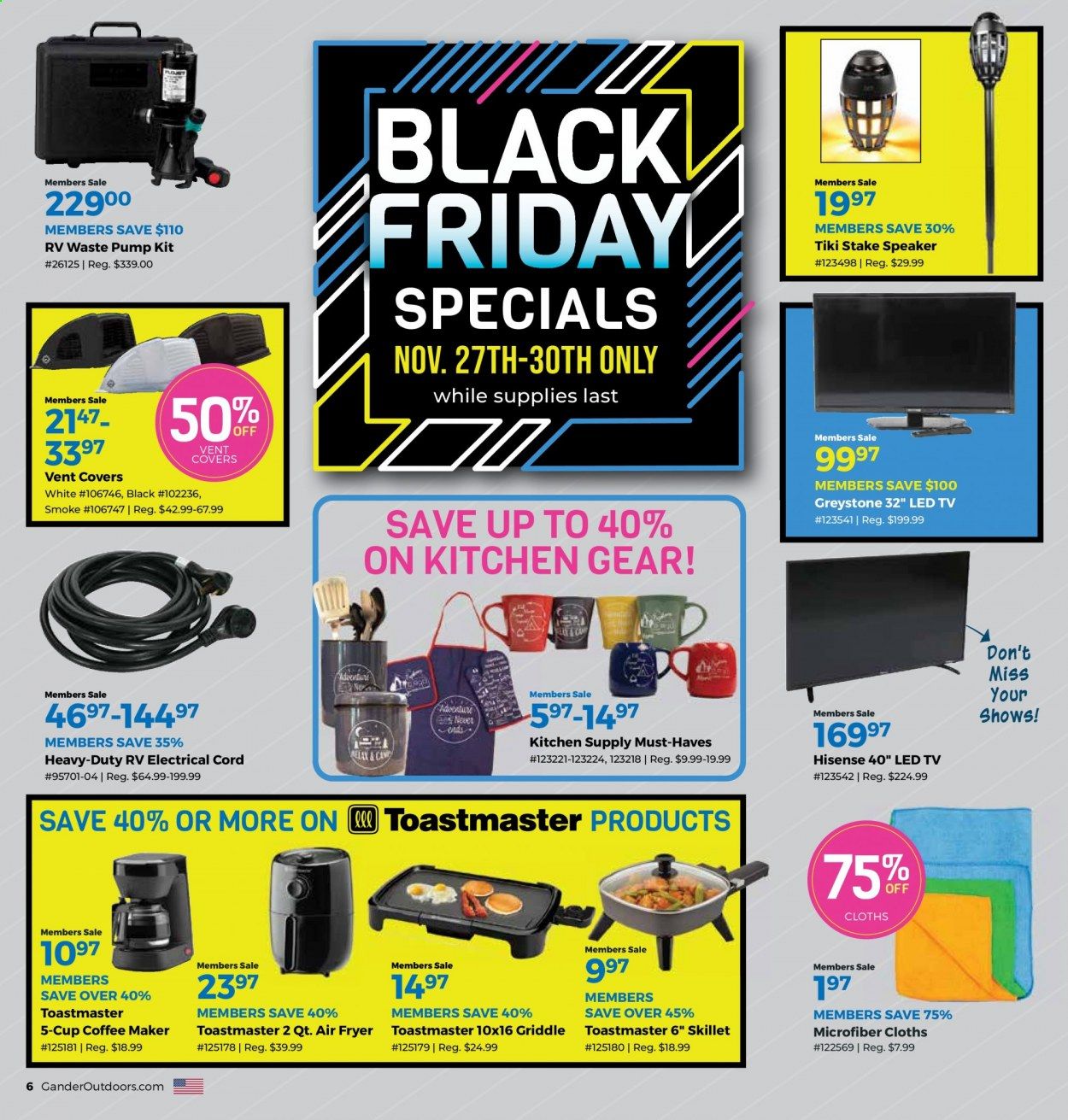 Gander RV & Outdoors Weekly Ad Flyer November 23 to December 27