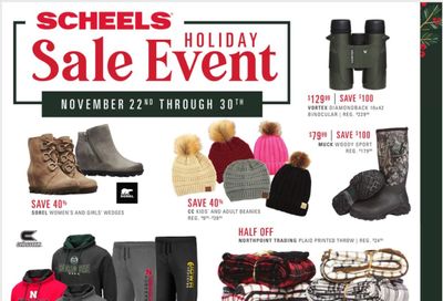 SCHEELS Weekly Ad Flyer November 22 to November 30