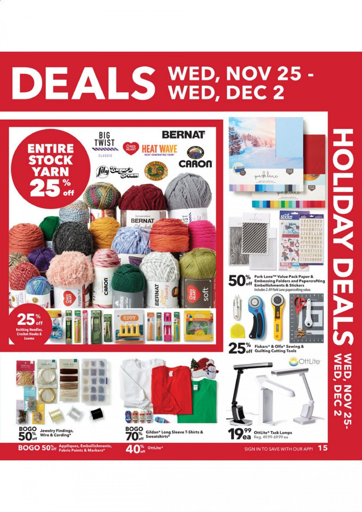 JOANN Weekly Ad Flyer November 25 to December 2