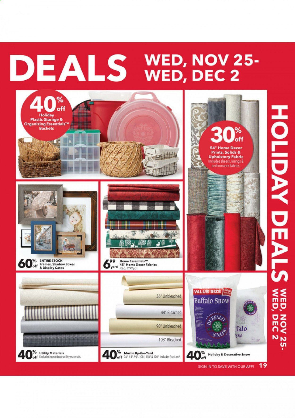 JOANN Weekly Ad Flyer November 25 to December 2