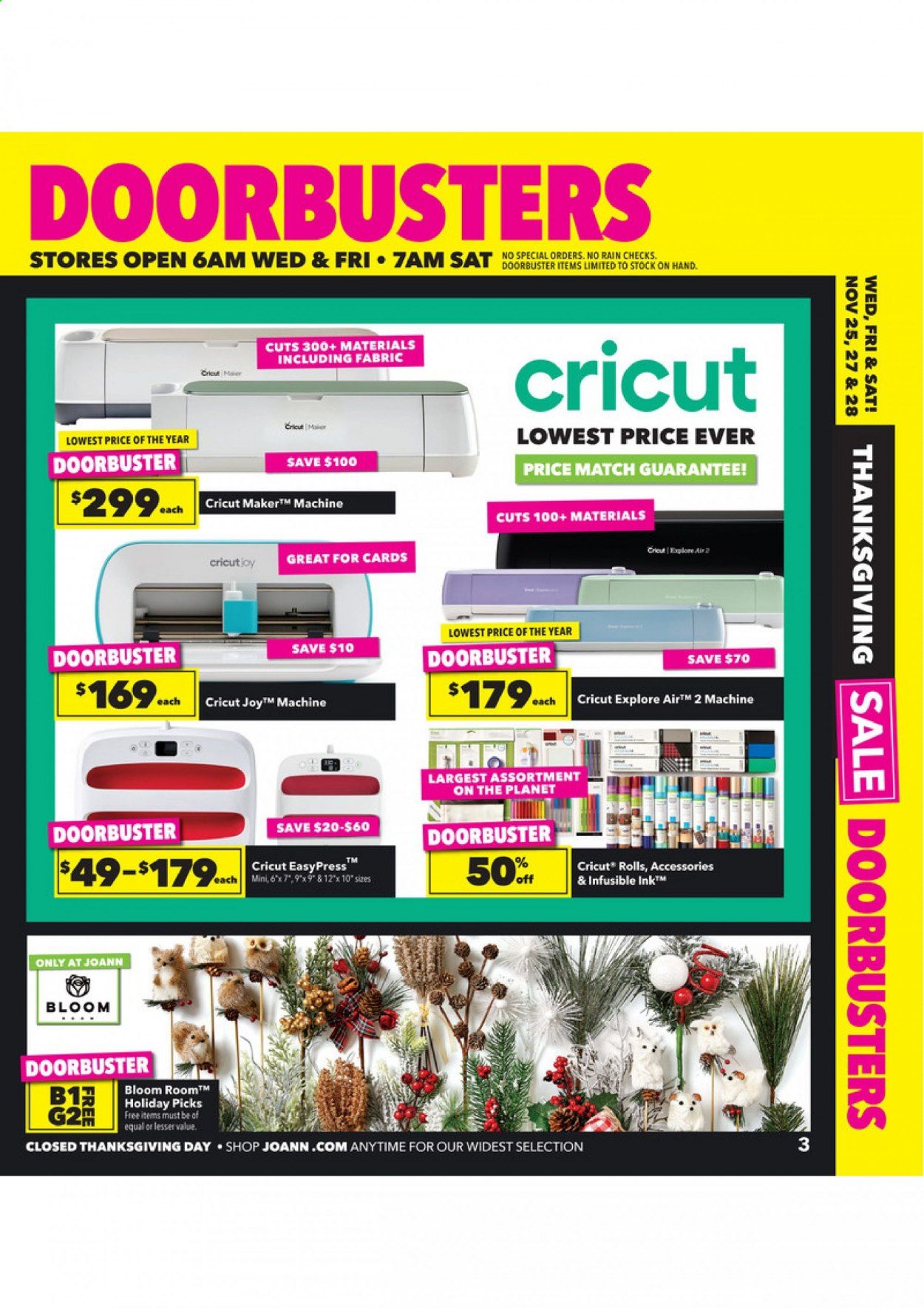 JOANN Weekly Ad Flyer November 25 to December 2