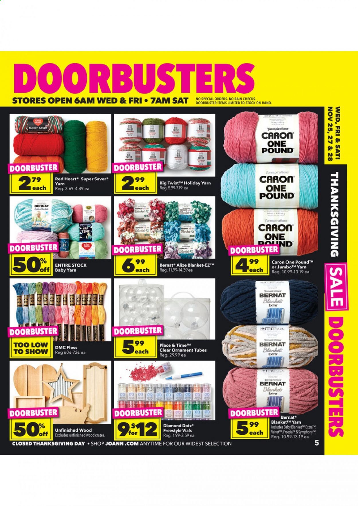 JOANN Weekly Ad Flyer November 25 to December 2