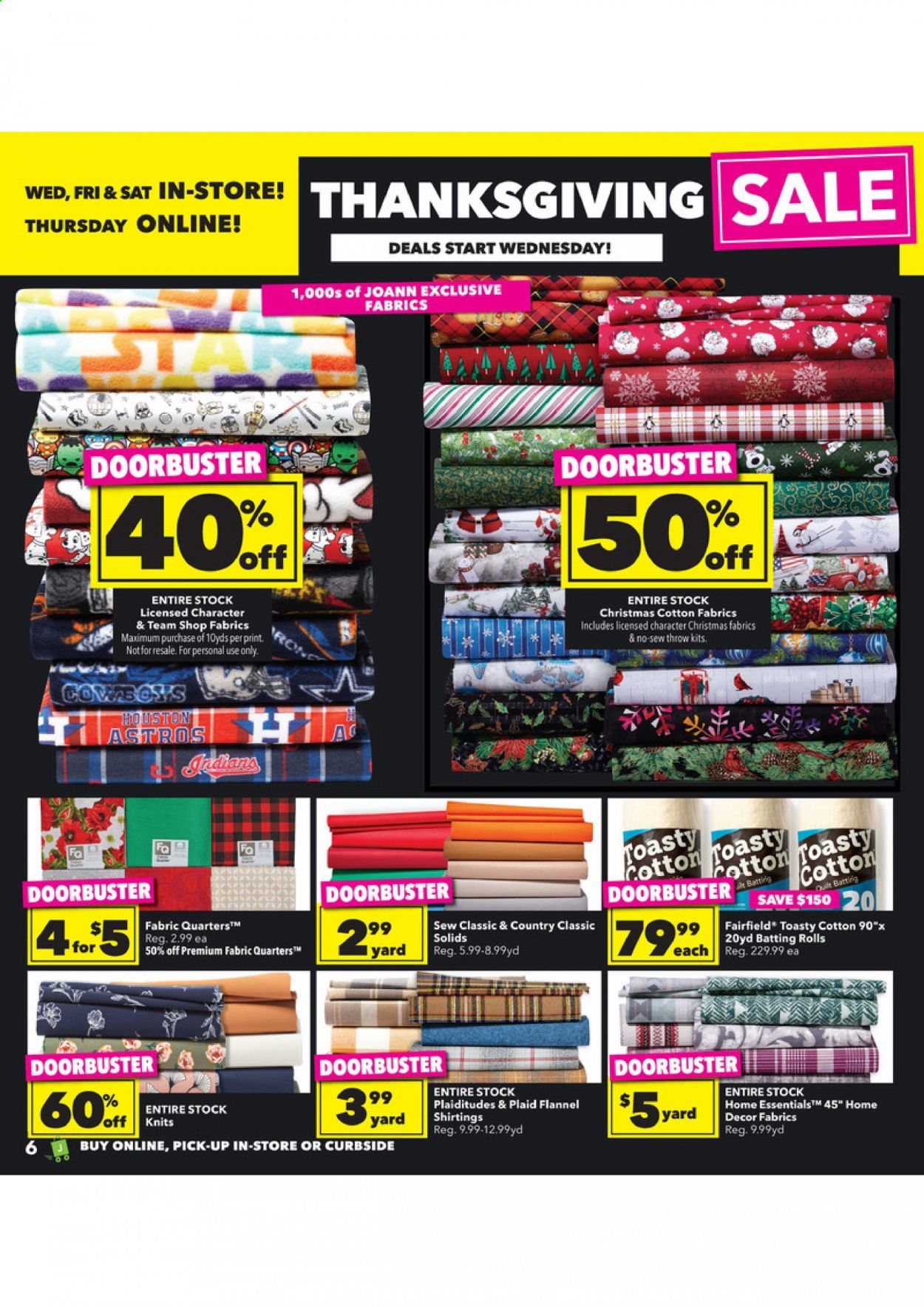 JOANN Weekly Ad Flyer November 25 to December 2