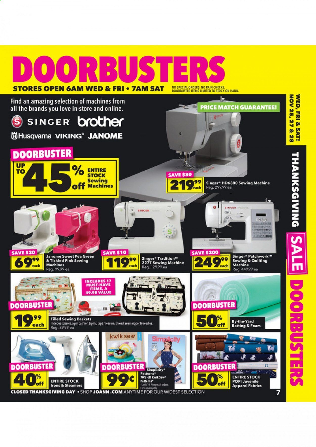 JOANN Weekly Ad Flyer November 25 to December 2