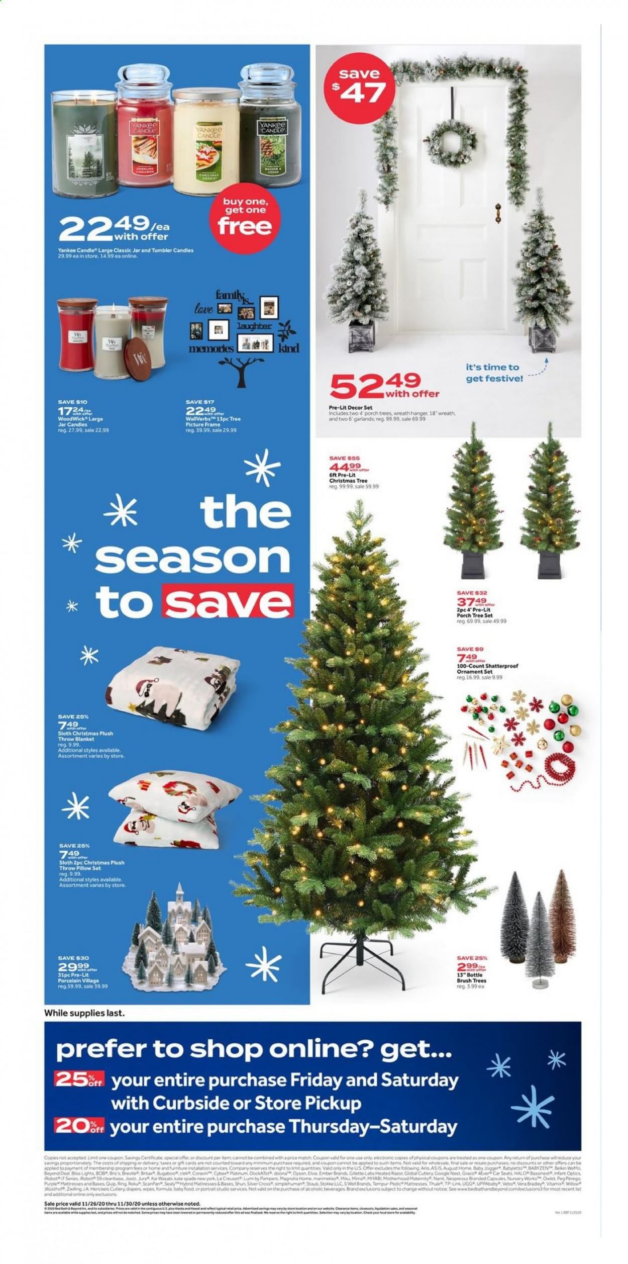 Bed Bath & Beyond Weekly Ad Flyer November 26 to November 30