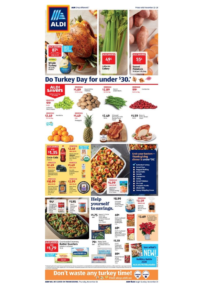 ALDI (NY) Weekly Ad Flyer November 22 to November 28
