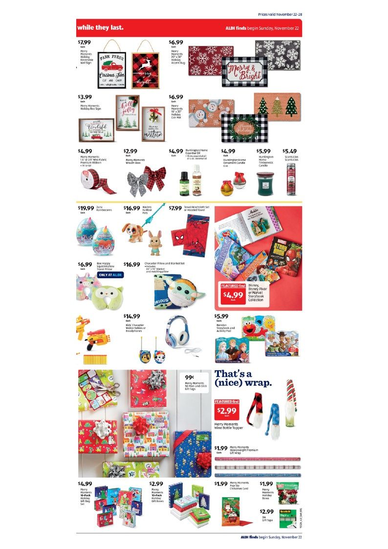 ALDI (NY) Weekly Ad Flyer November 22 to November 28